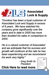 ALS (associated lock & supply)